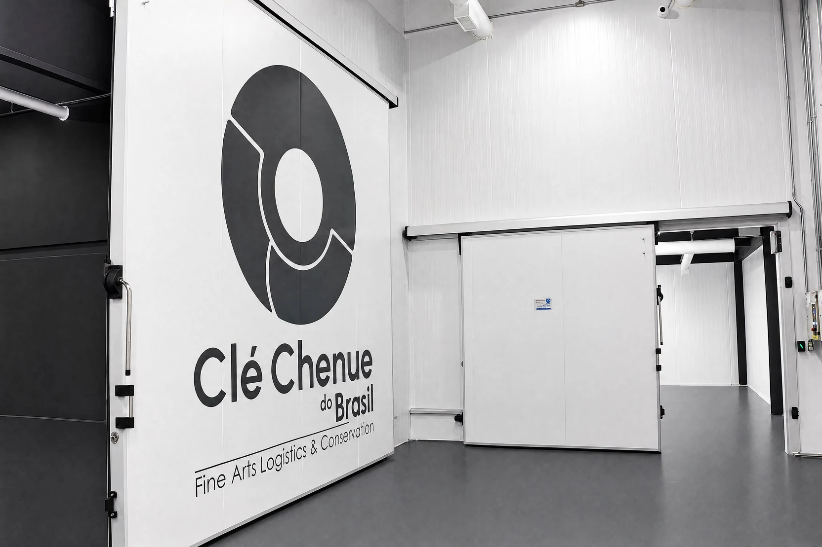 Porta de entrada da reserva técnica Clé Chenue do Brasil